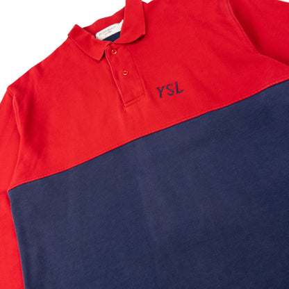 Vintage YSL Yves Saint Laurent Rugby Shirt Size M