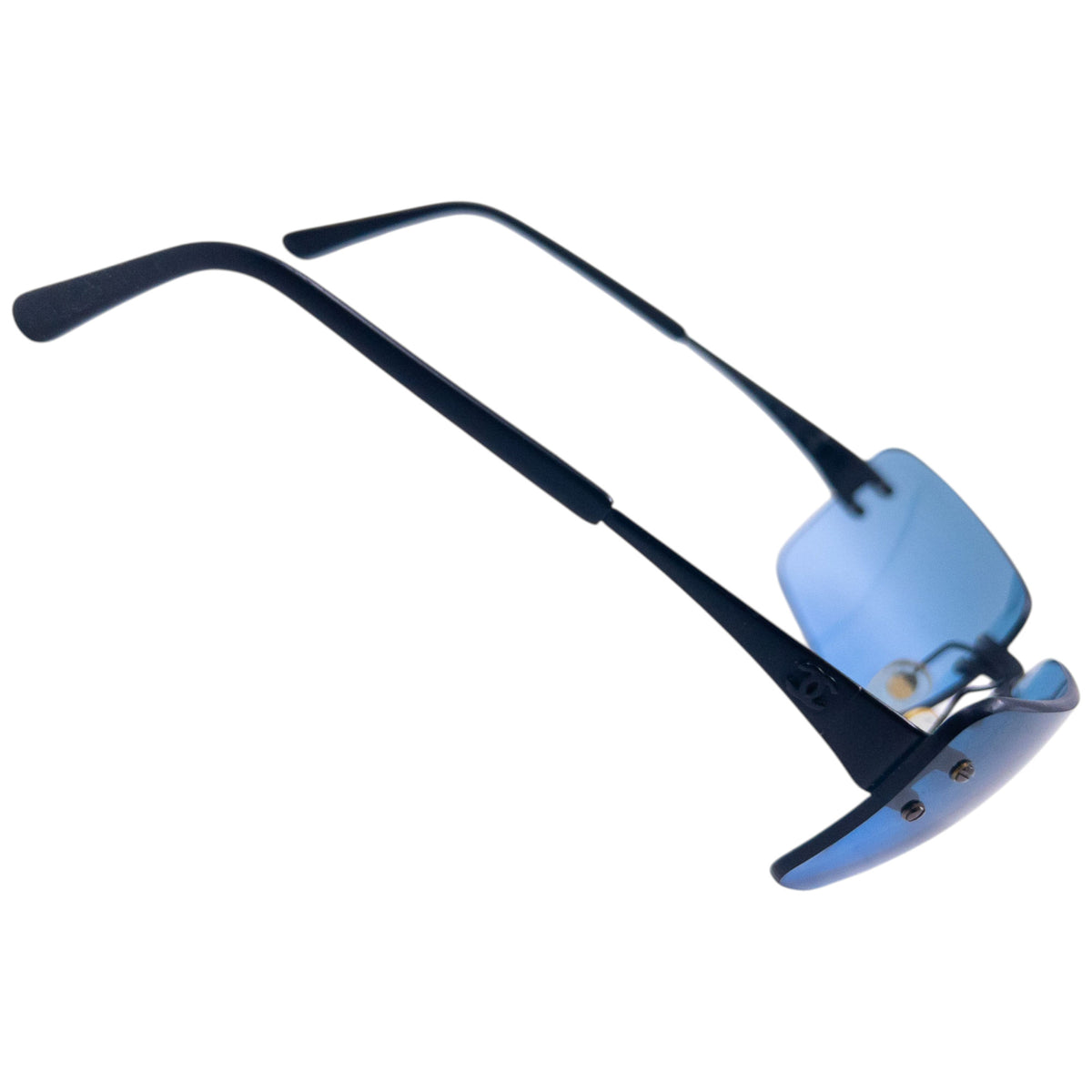 Vintage 2000s Chanel Rimless Sunglasses