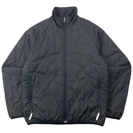 Vintage 2000s Burton iDiom Gray Scale Series Reversible Quilted Jacket Size S