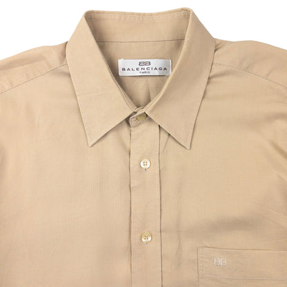 Vintage Balenciaga Long Sleeve Button Up Shirt Size L