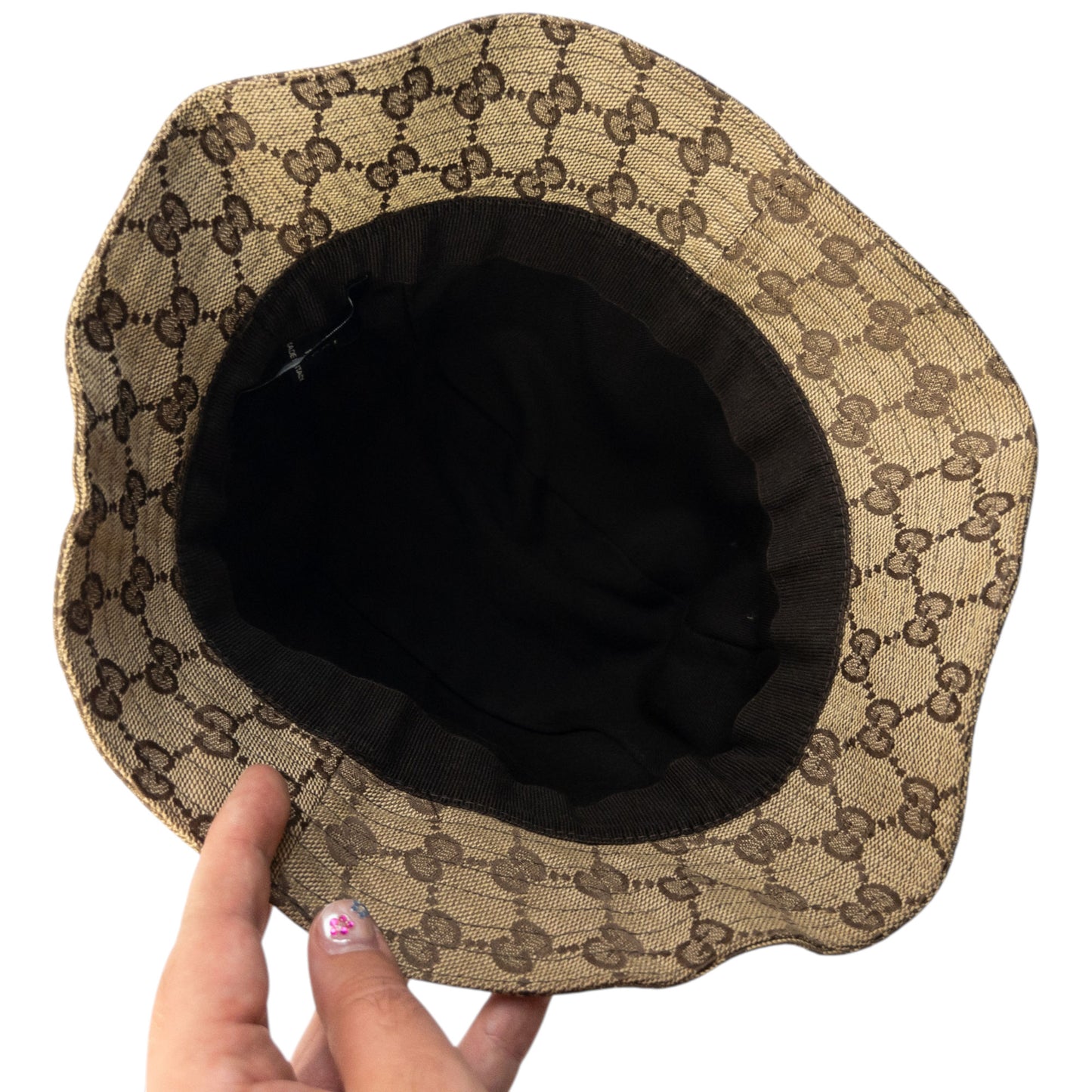 Vintage 2000s Gucci Monogram Bucket Hat Size M