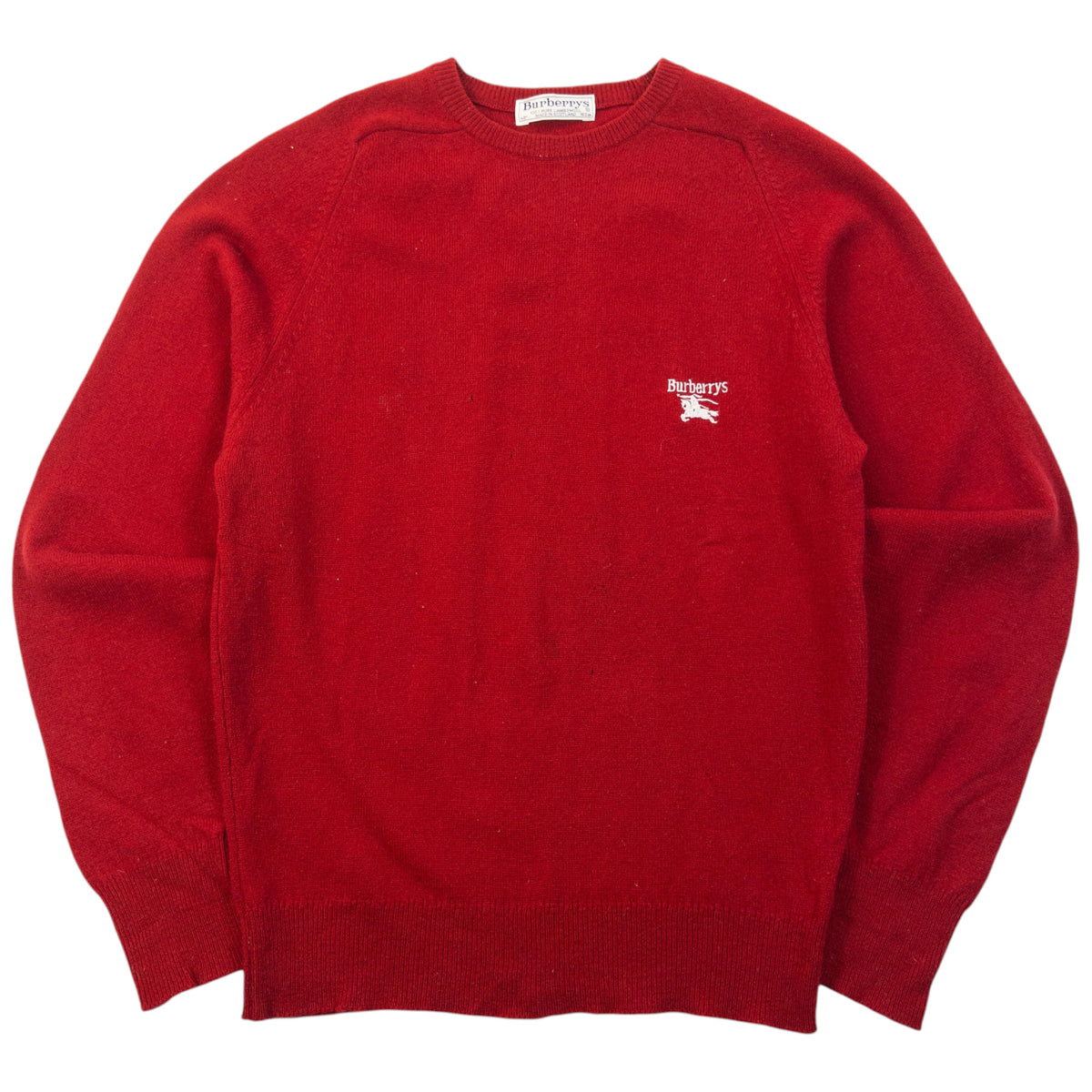 Vintage 90s Burberry Wool Jumper Size S