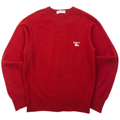 Vintage 90s Burberry Wool Jumper Size S