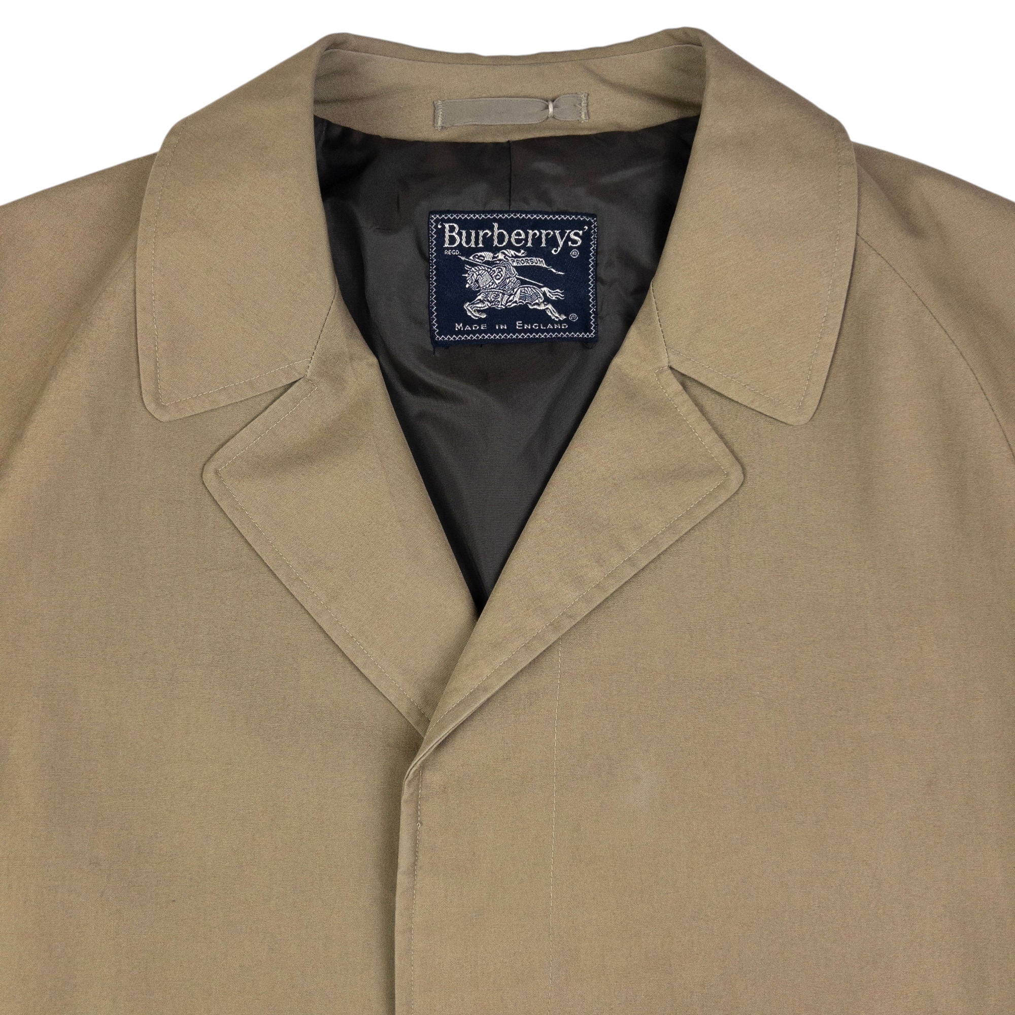 Vintage Burberry Trench Coat Jacket Size XL