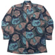 Vintage 90s Balenciaga Long Sleeve Button Up Pattern Shirt Size S