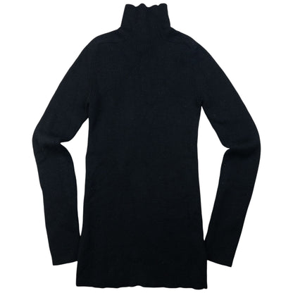 Vintage Yohji Yamamoto Knitted Wool Turtleneck Jumper Womens Size M