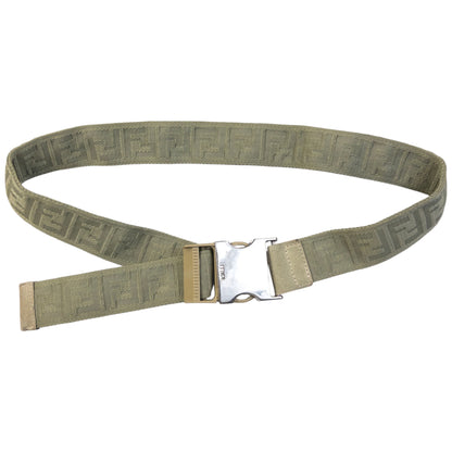 Vintage 2000s Fendi Monogram Buckle Belt Size L