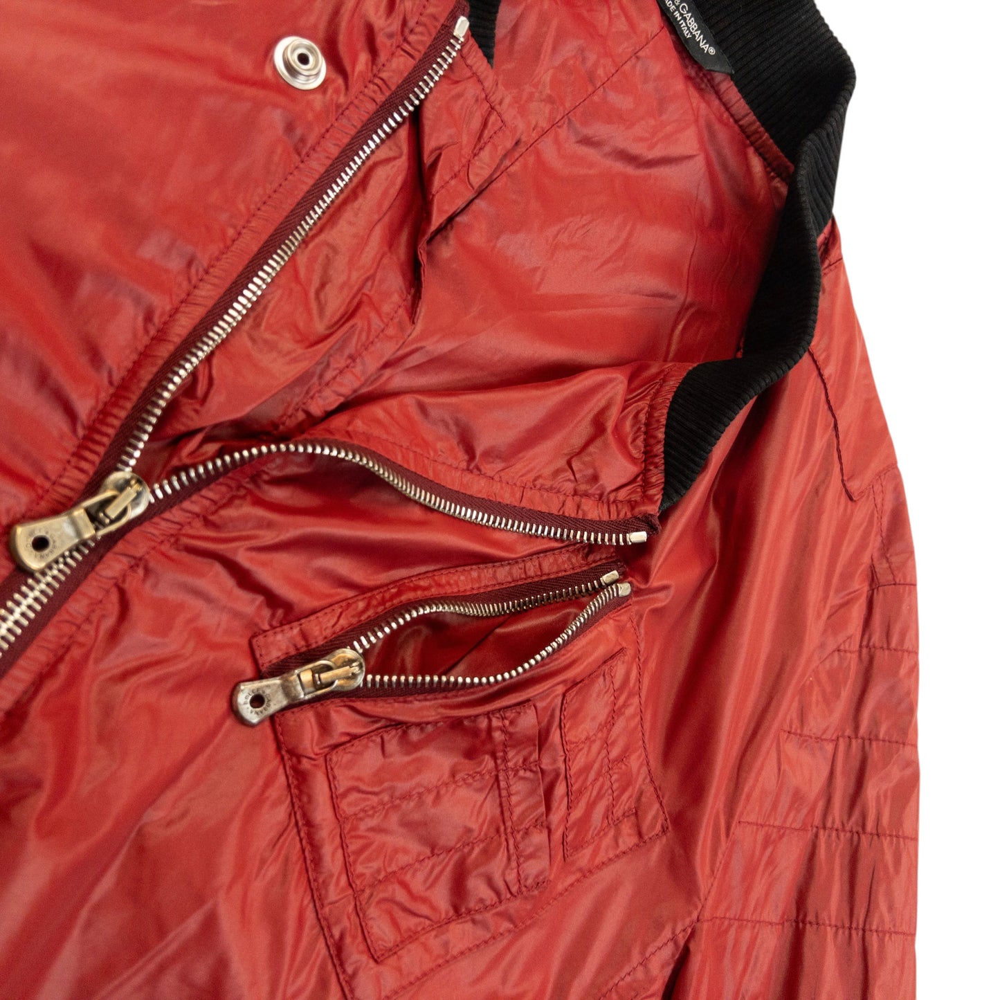 Vintage 2000s Dolce & Gabbana Zip Up Bomber Jacket Size S