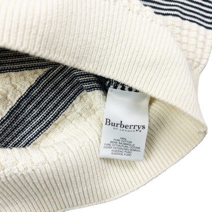 Vintage Burberry Striped Knit Jumper Size M