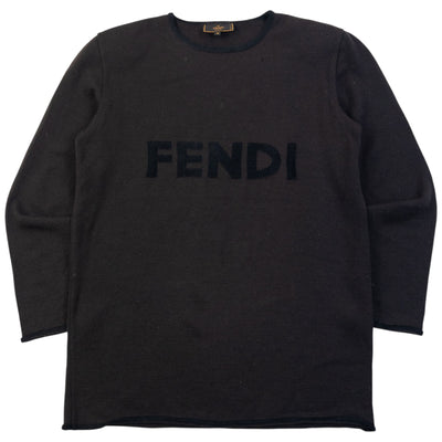 Vintage 90s Fendi Wool Jumper Womens Size L