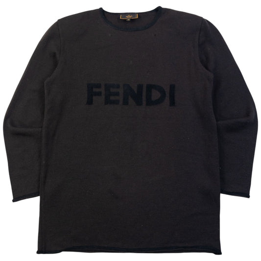 Vintage 90s Fendi Wool Jumper Womens Size L