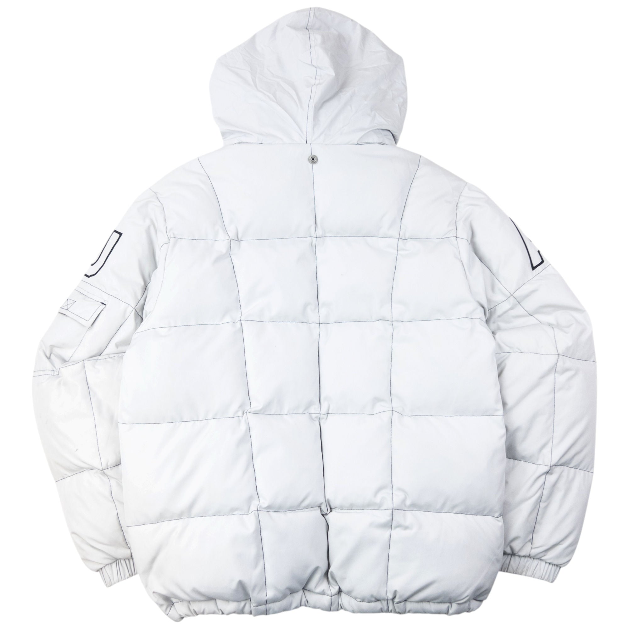 Vintage 2000s Armani Jeans Quilted Puffer Jacket Size M