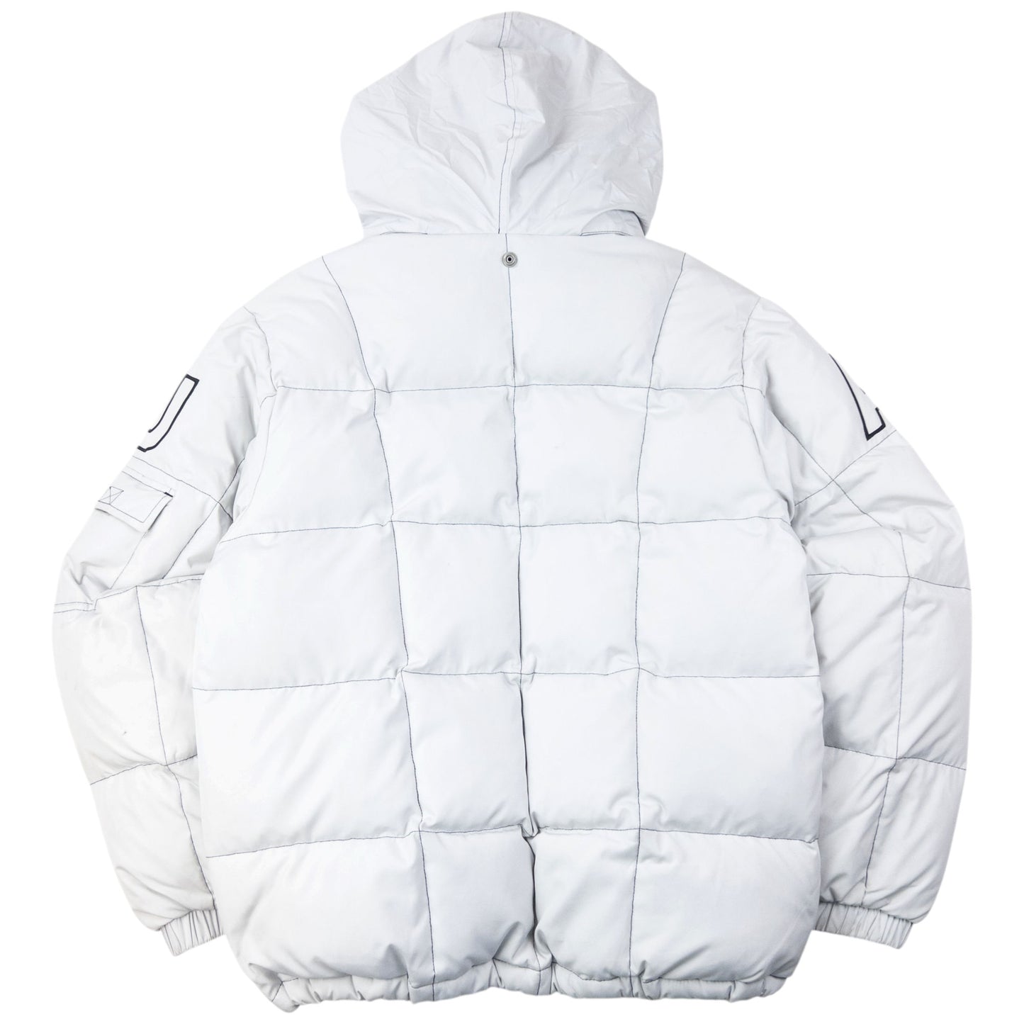 Vintage 2000s Armani Jeans Quilted Puffer Jacket Size M