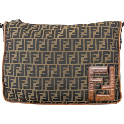 Vintage 2000s Fendi Monogram Crossbody Bag