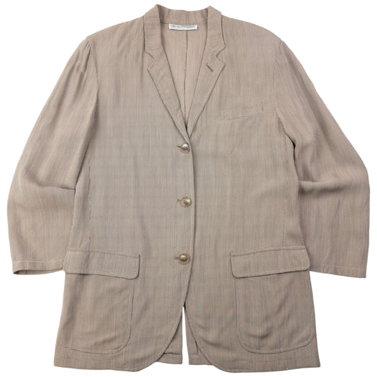 Vintage 90s Emporio Armani Pattern Blazer Jacket Size M