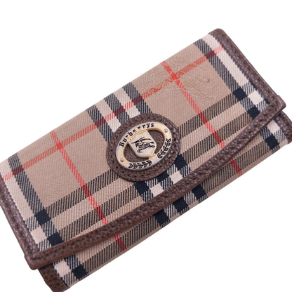 Vintage 90s Burberry Nova Check Key Holder
