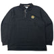 Vintage 90s Burberry Long Sleeve Polo Shirt Size S