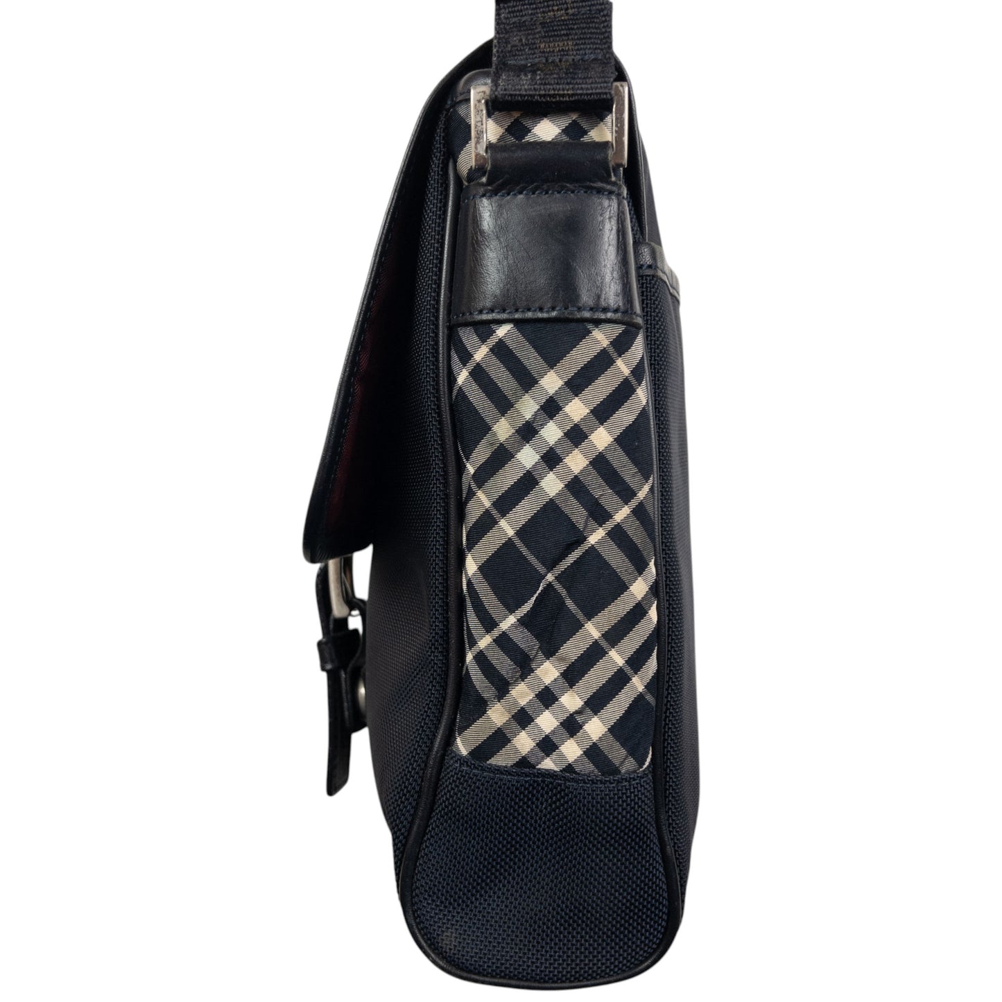 Vintage Burberry Black Label Nova Check Crossbody Bag
