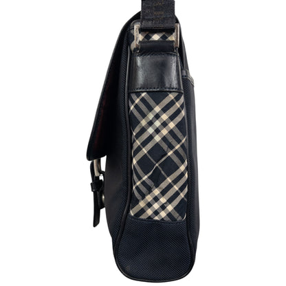 Vintage Burberry Black Label Nova Check Crossbody Bag