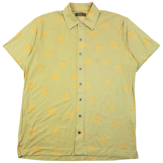 Vintage 90s Y's For Men By Yohji Yamamoto Short Sleeve Button Up Shirt Size M