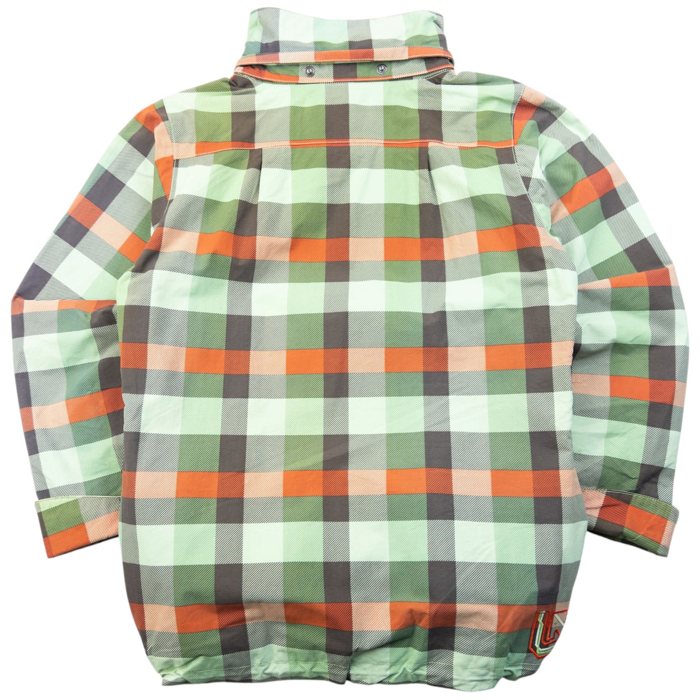 Vintage 2000s Burton City System Checkered Snowboarding Jacket Size XS