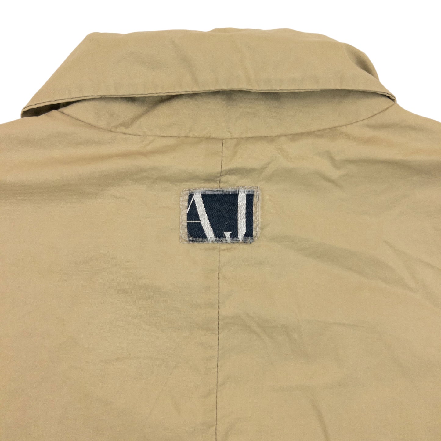 Vintage 2000s Armani Jeans Packable Rain Jacket Womens Size L