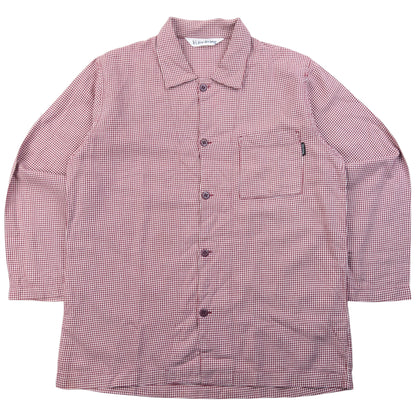 Vintage 90s Yohji Yamamoto Houndstooth Shirt & Bottoms Pyjama Set Size M