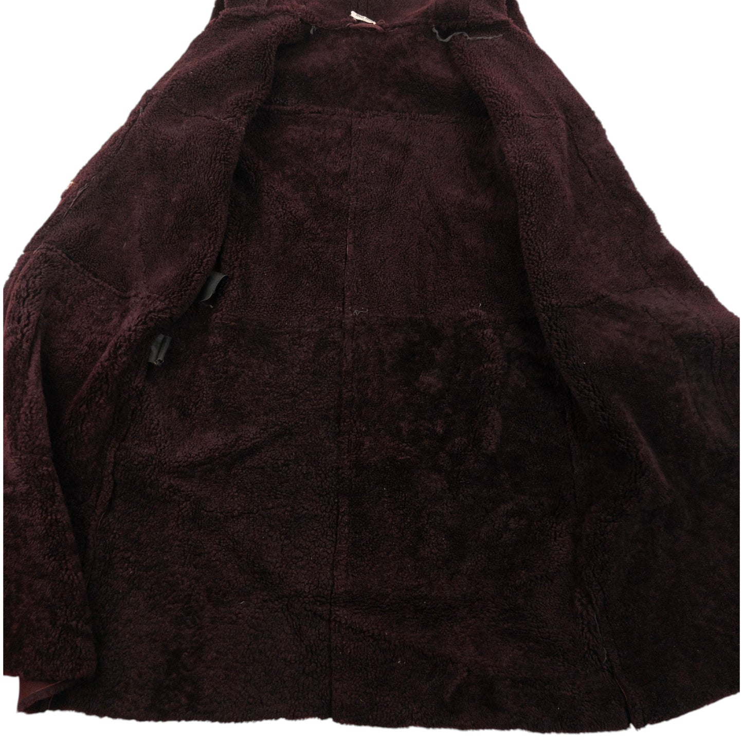 Vintage 2000s Miu Miu Longline Shearling Jacket Womens Size XL