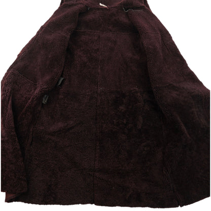 Vintage 2000s Miu Miu Longline Shearling Jacket Womens Size XL