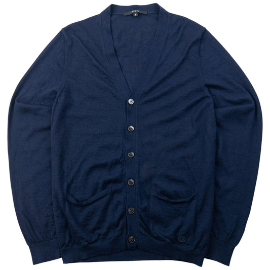 Vintage 2000s Gucci Lightweight Cashmere Cardigan Size S