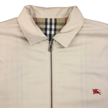 Vintage Burberry Nova Check Reversible Zip Up Jacket Size L