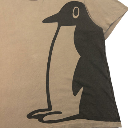 Vintage 90s Yohji Yamamoto Penguin Graphic T Shirt Size XS