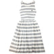 Vintage 80s Issey Miyake I.S. Striped Tie-Back Dress Womens Size L