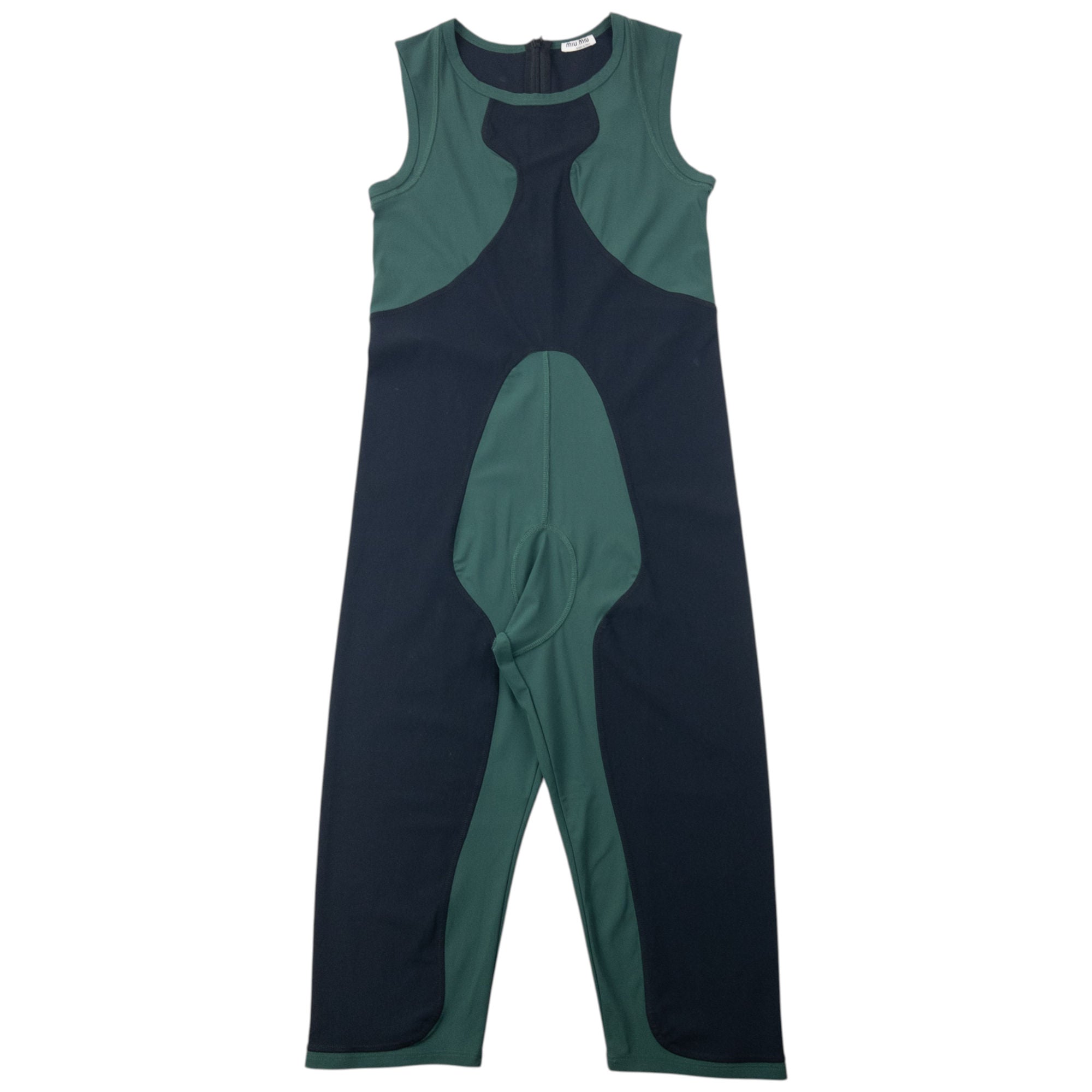 Vintage 2008 Miu Miu Sleeveless Athletic Jumpsuit Womens Size L