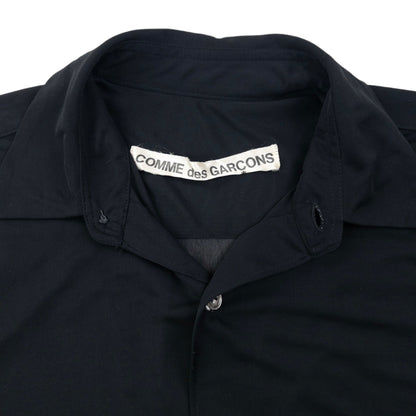 Vintage 90s Comme Des Garçons Sheer Long Sleeve Button Up Shirt Size S