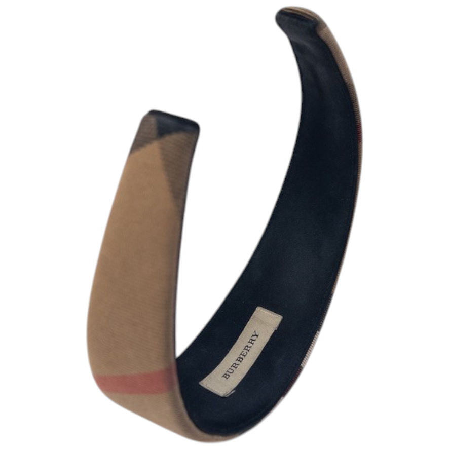 Vintage Burberry Nova Check Headband