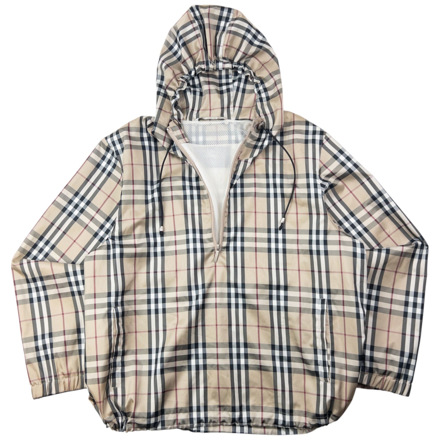 Vintage 2000s Burberry Nova Check Q Zip Jacket Size L
