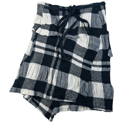 Vintage 90s Plantation By Issey Miyake Checkered Wrap Skirt Womens Size W32