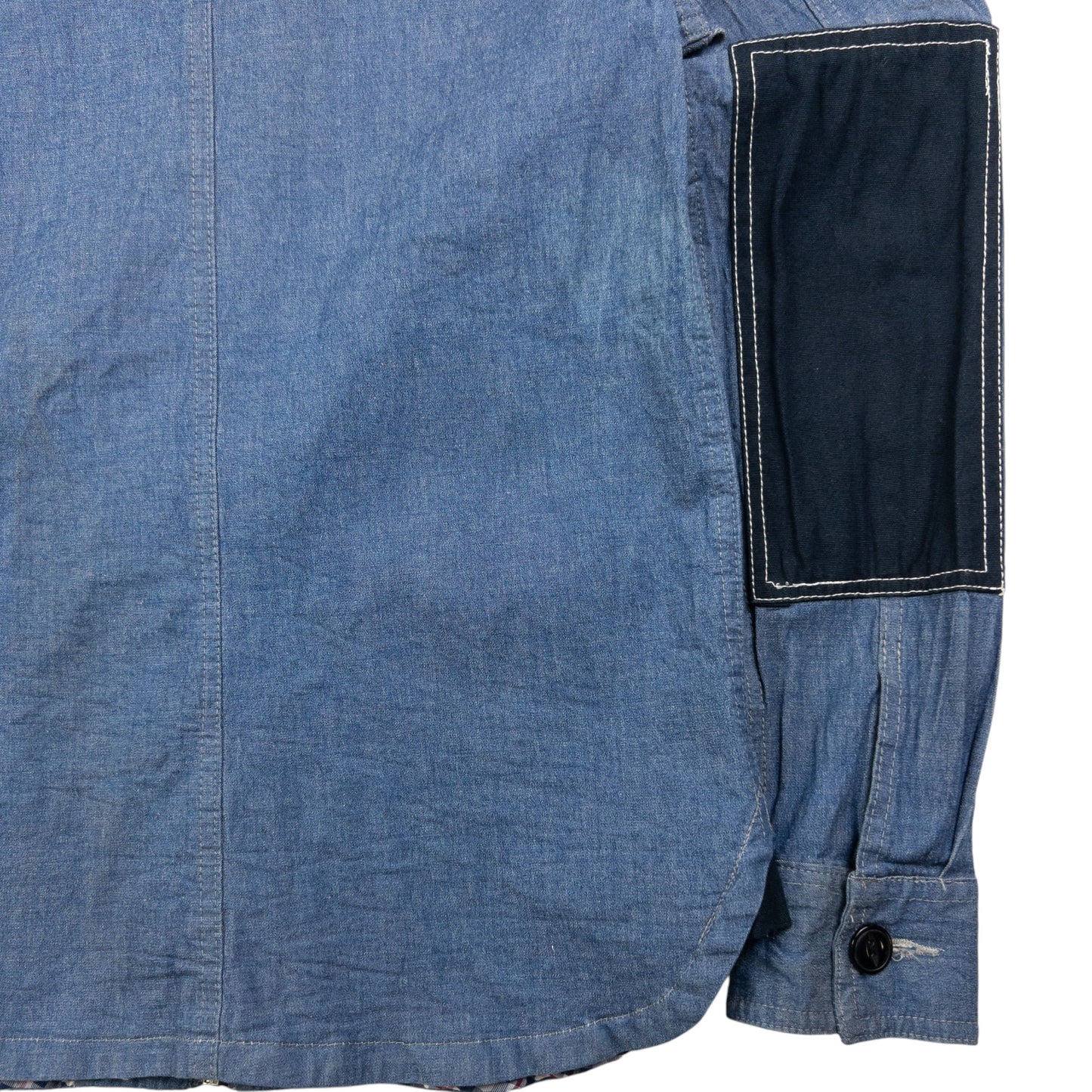 Vintage Junya Watanabe X Comme Des Garçons MAN Denim Jacket Size XS