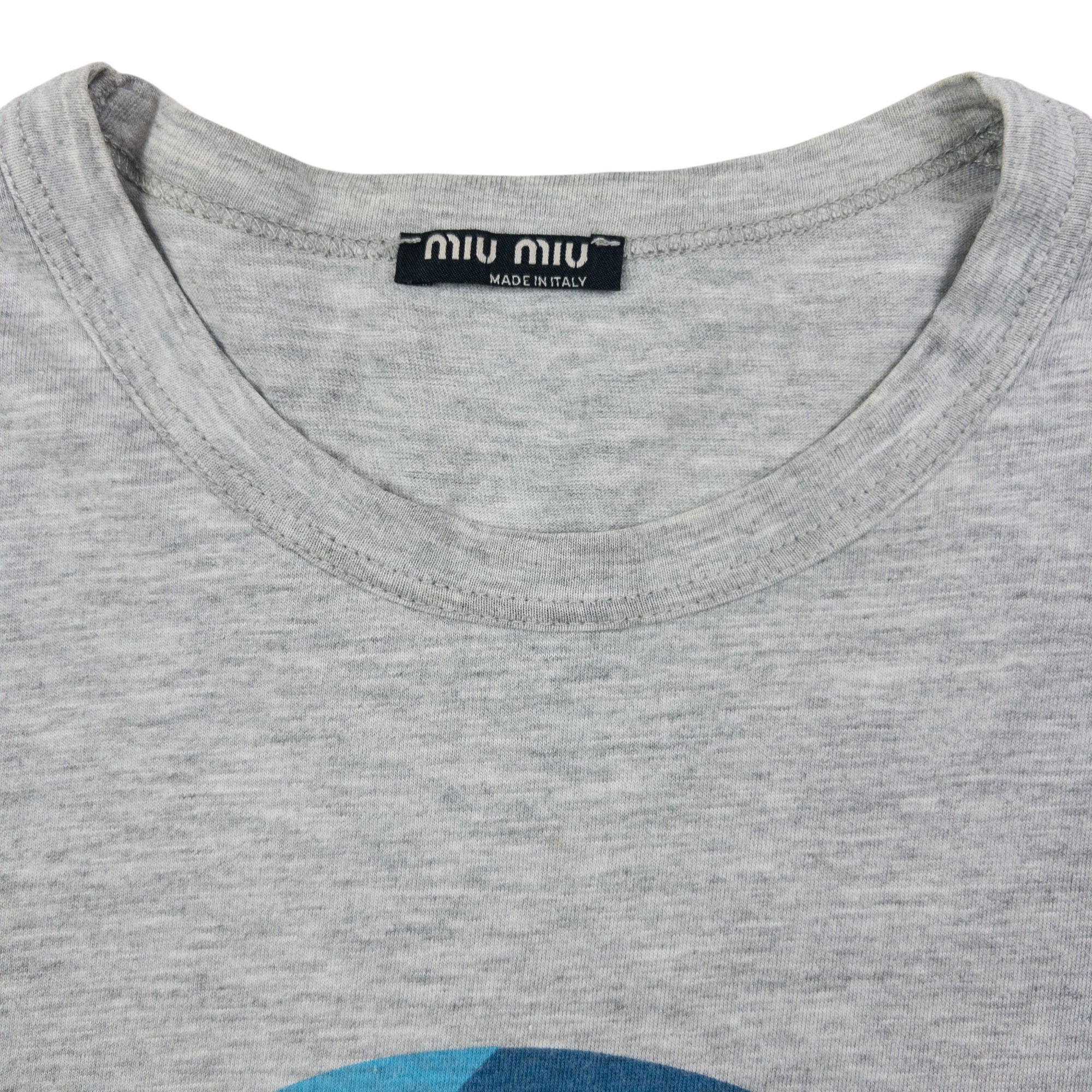 Vintage Miu Miu Graphic T Shirt Size S