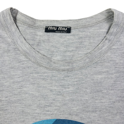 Vintage Miu Miu Graphic T Shirt Size S