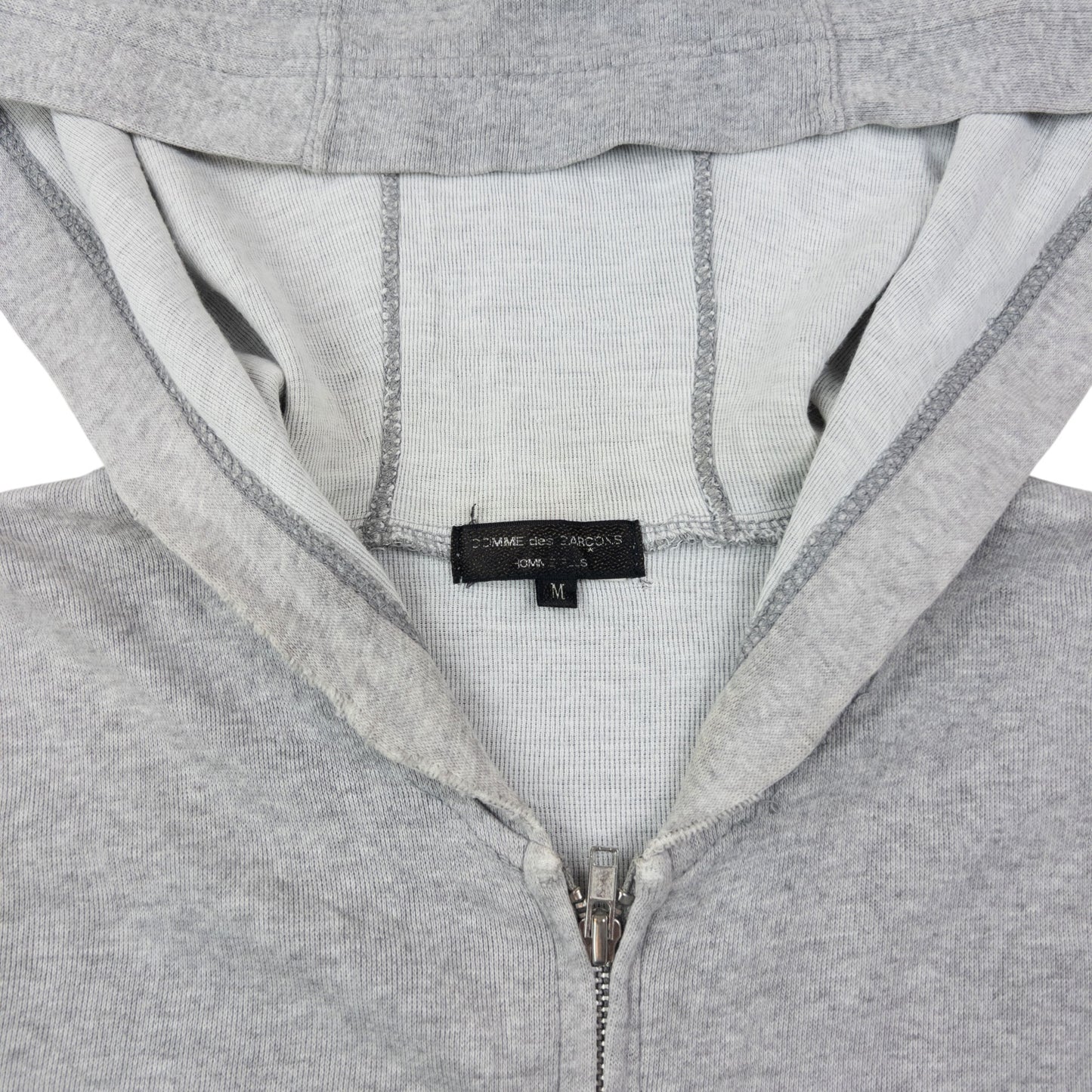 Vintage 2000s Comme Des Garçons HOMME Zip Up Skull Hoodie Size M
