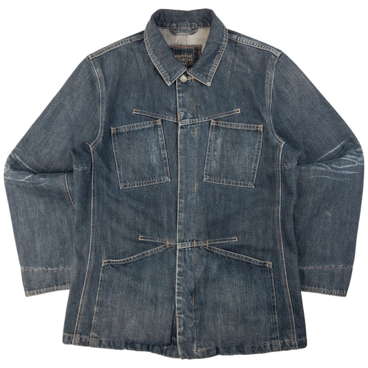 Vintage Marithe + Francois Girbaud Button Up Denim Jacket Size M