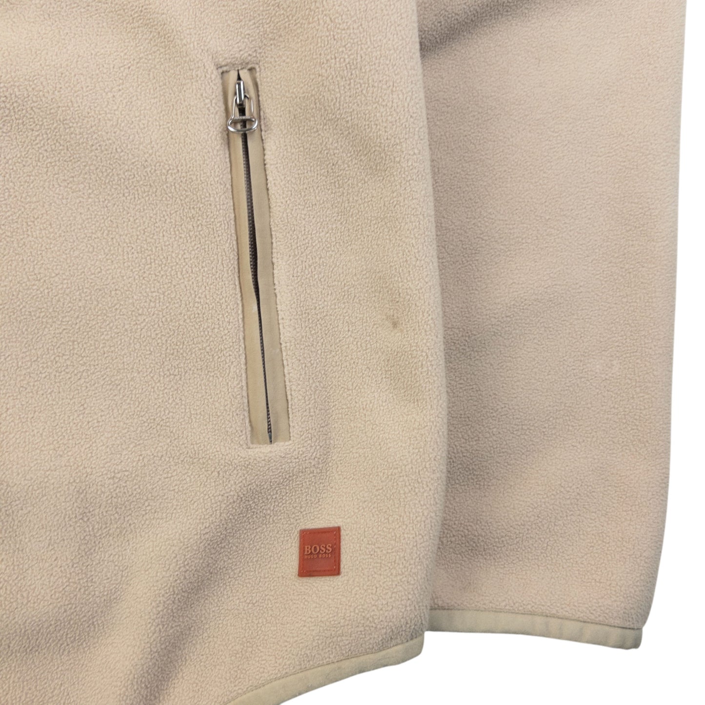 Vintage 2000s Hugo Boss Zip Up Fleece Jacket Size L