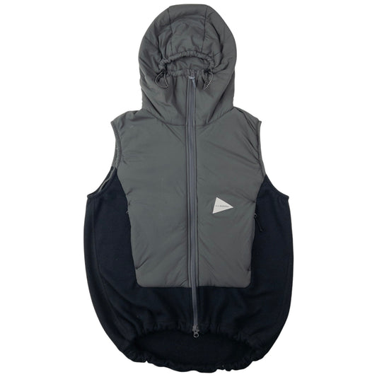 Vintage And Wander Ninja Hood Fleece Gilet Size S