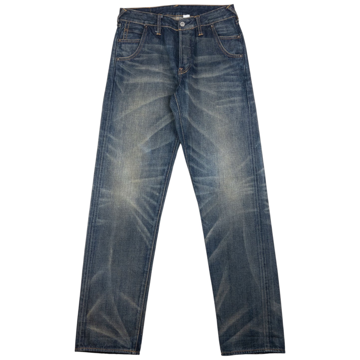 Vintage Evisu Painted Daicock Japanese Denim Jeans Size W30