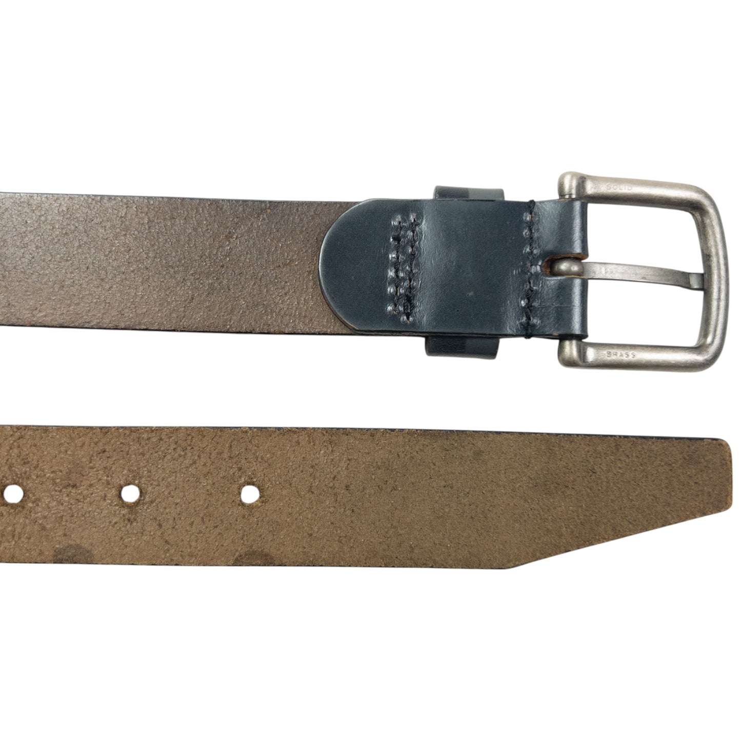 Vintage 2000s Issey Miyake Leather Belt Size W26