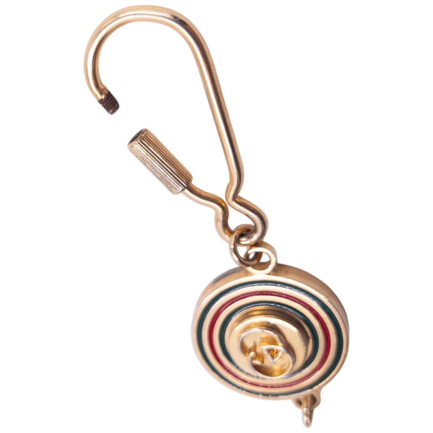 Vintage 80s Gucci Embossed Keychain