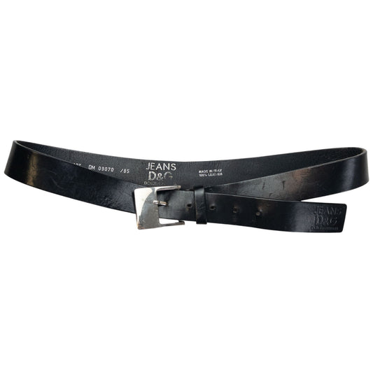 Vintage 2000s Dolce & Gabbana Leather Belt Size L