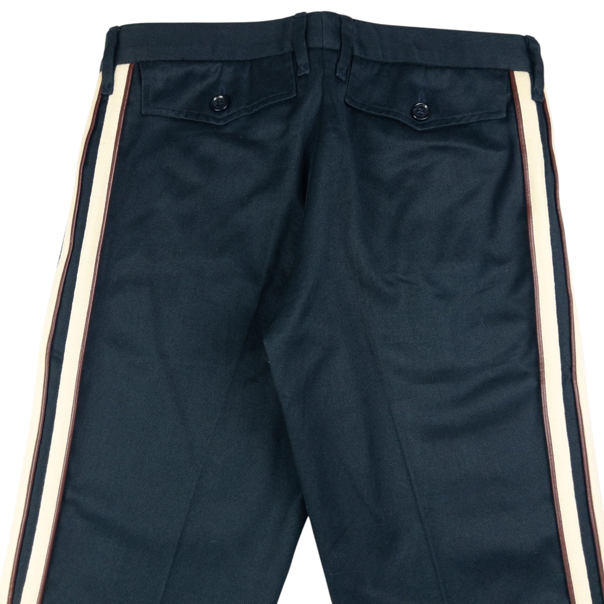 Vintage Dolce & Gabbana Striped Trousers Size W28